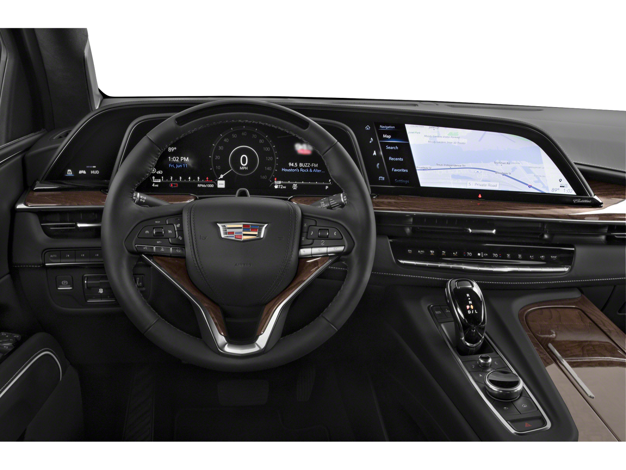 2022 Cadillac Escalade — interior view