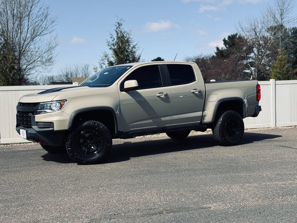 2022 Chevrolet Colorado — side profile view
