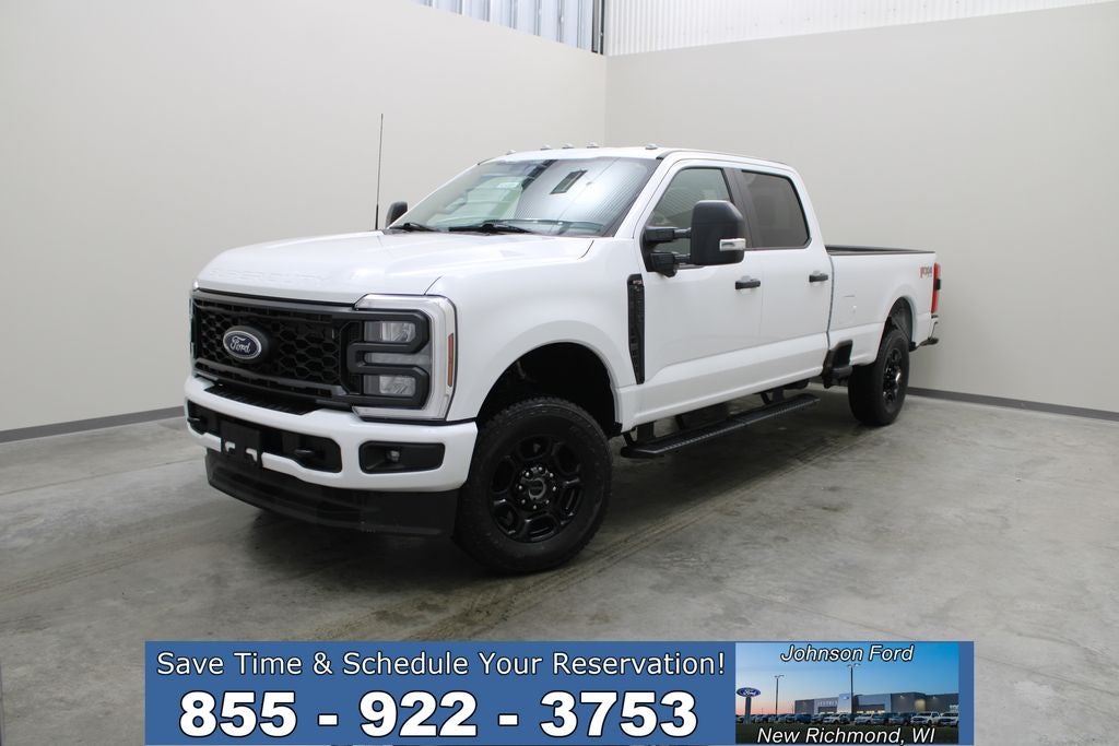 2024 Ford F-250SD XL in Oxford White — front three-quarter view