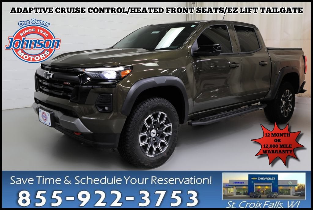 2024 Chevrolet Colorado Z71 in Harvest Bronze Metallic — front three-quarter view