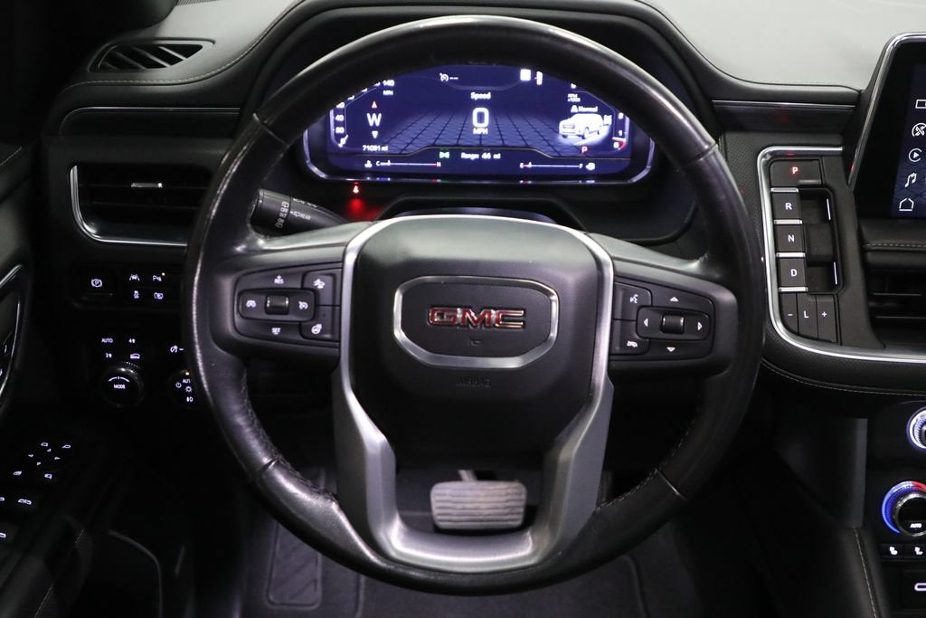 2022 GMC Yukon — rear three-quarter view