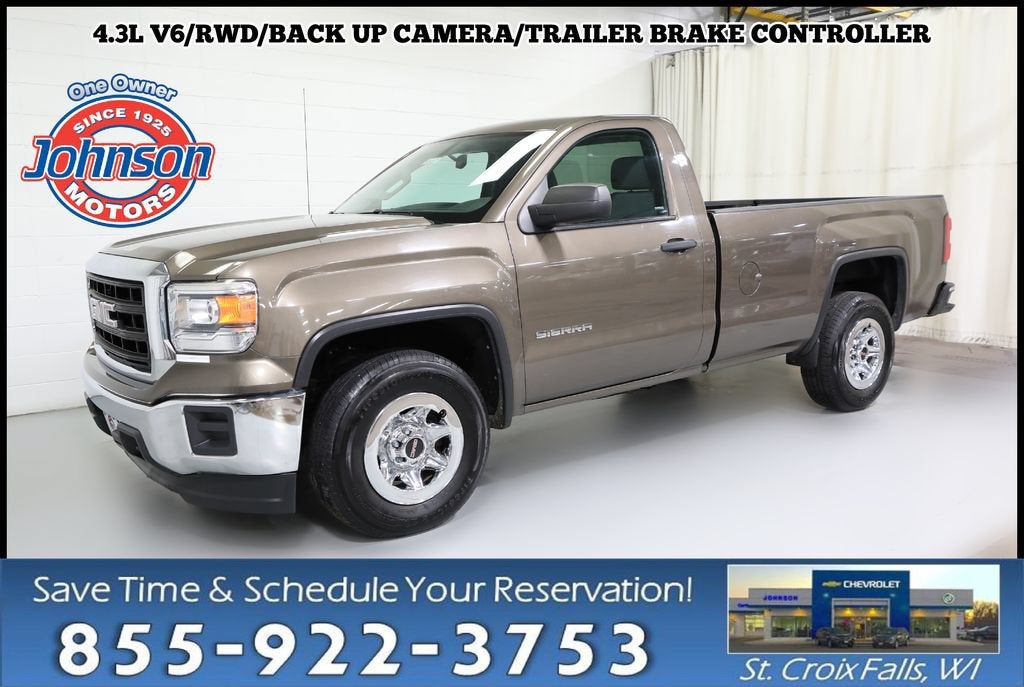2015 GMC Sierra 1500 Base in Bronze Alloy Metallic — front three-quarter view