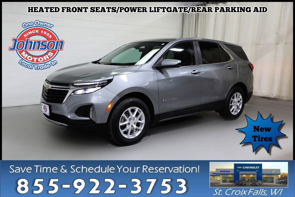 2024 Chevrolet Equinox LT in Sterling Gray Metallic — front three-quarter view