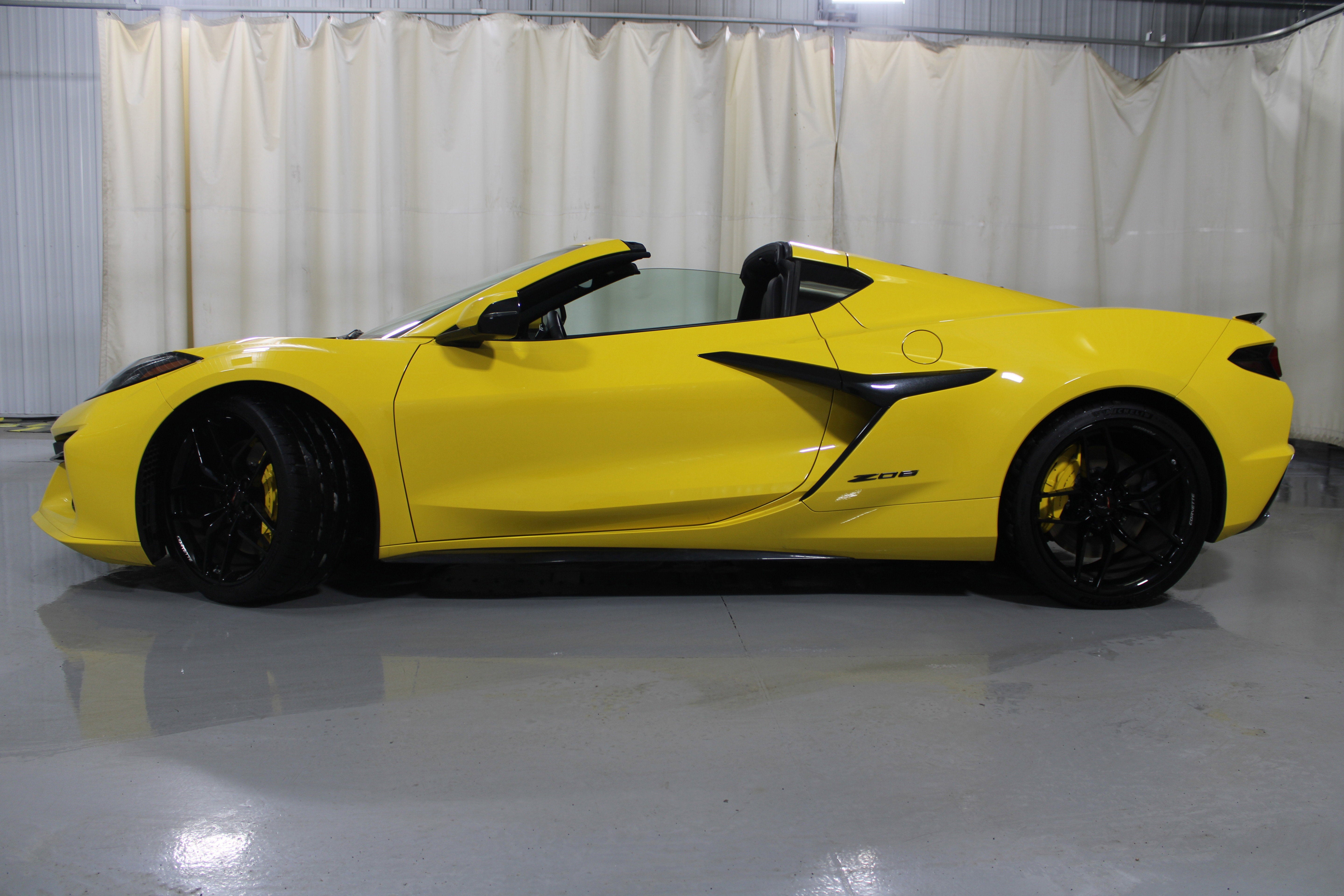 2025 Chevrolet Corvette — rear three-quarter view