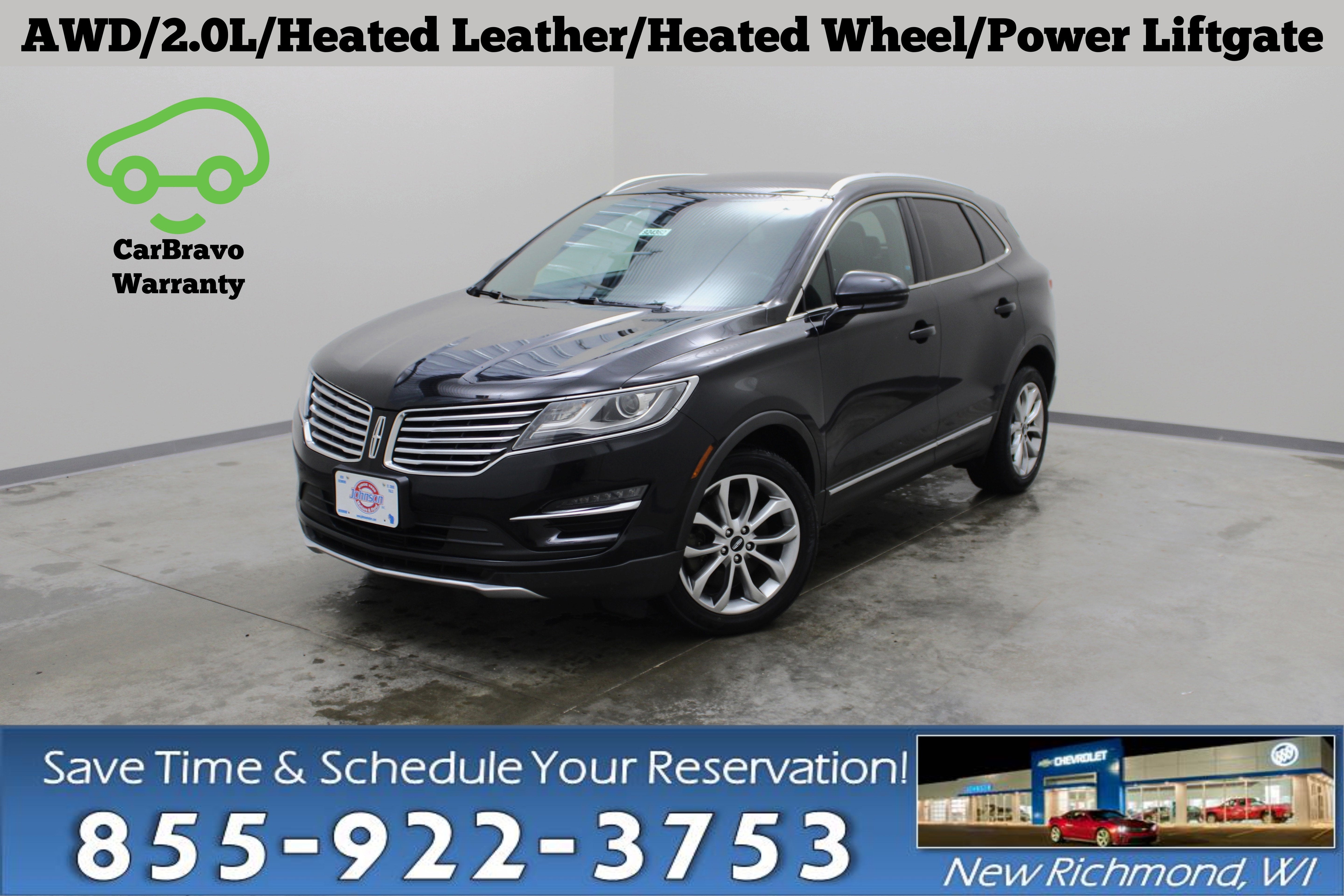 2017 Lincoln MKC Select in Black — front three-quarter view